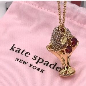 Kate Spade Ice Cream Sundae Long 
Pendant Necklace